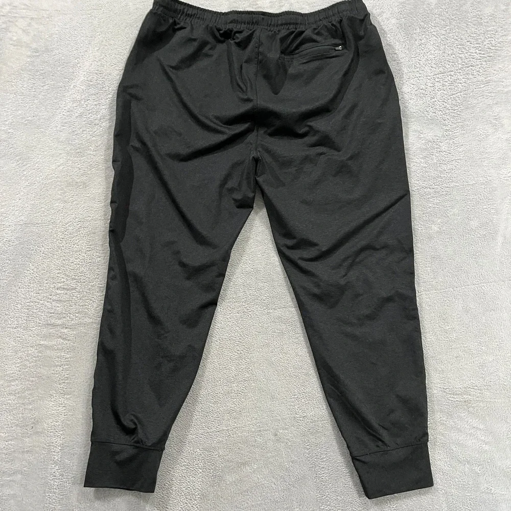 Kirkland Signature Active Jogger Pants Mens 2XL Black Tapered Leg Athleisure